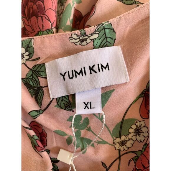 Yumi Kim Meadow Wrap Maxi Dress in Fortune Teller Blush Size XL - Picture 10 of 12